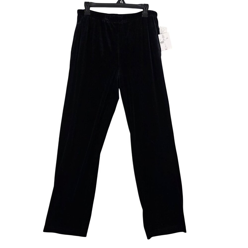 Vintage Koret Velvet Pants S Black Straight Indie Sleaze Whimsygoth Fairy Grunge